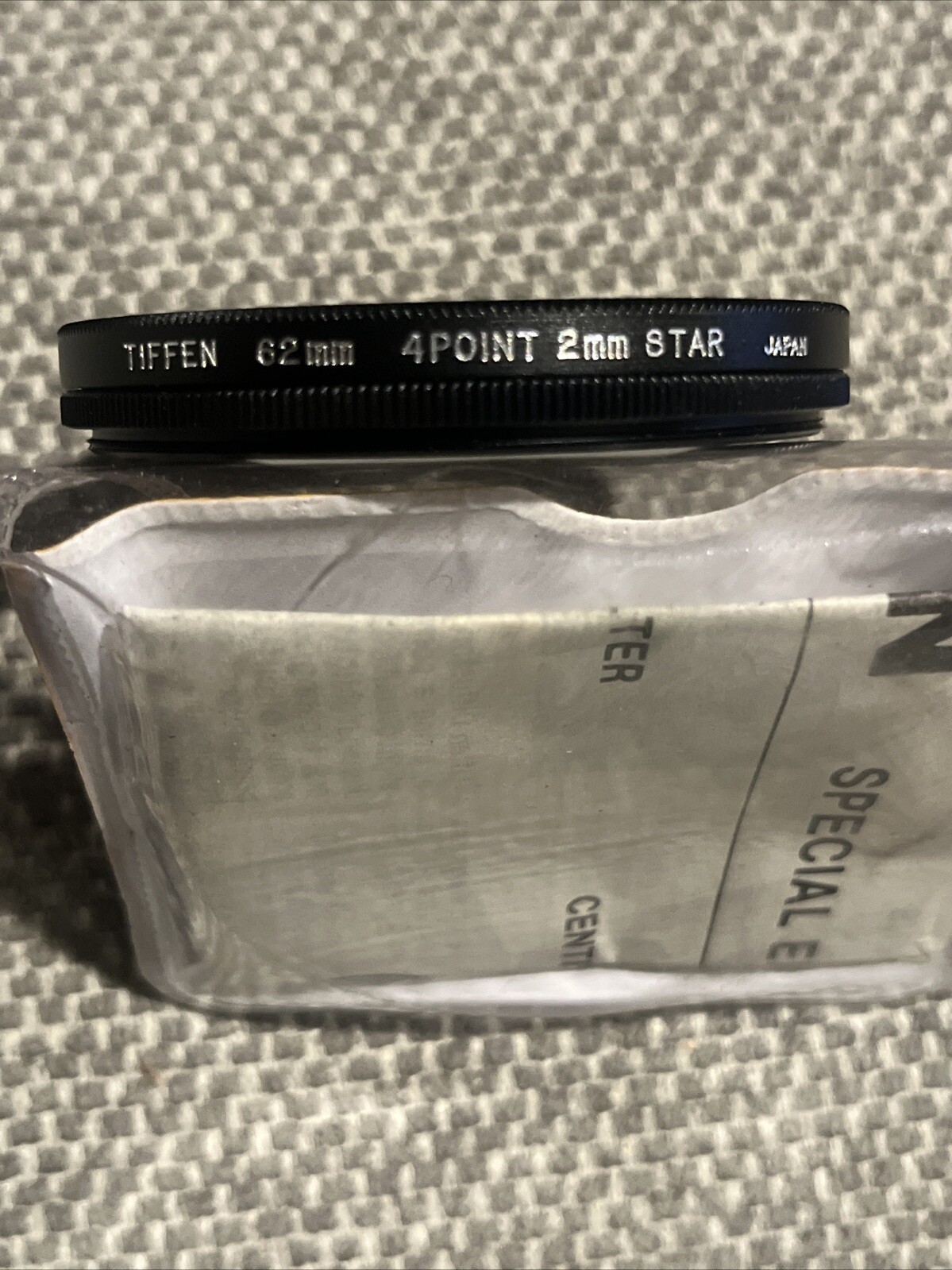 Tiffen 62mm 4 Point/ 2mm Grid Star Effect Authentic 62 mm Streaking Pattern #008