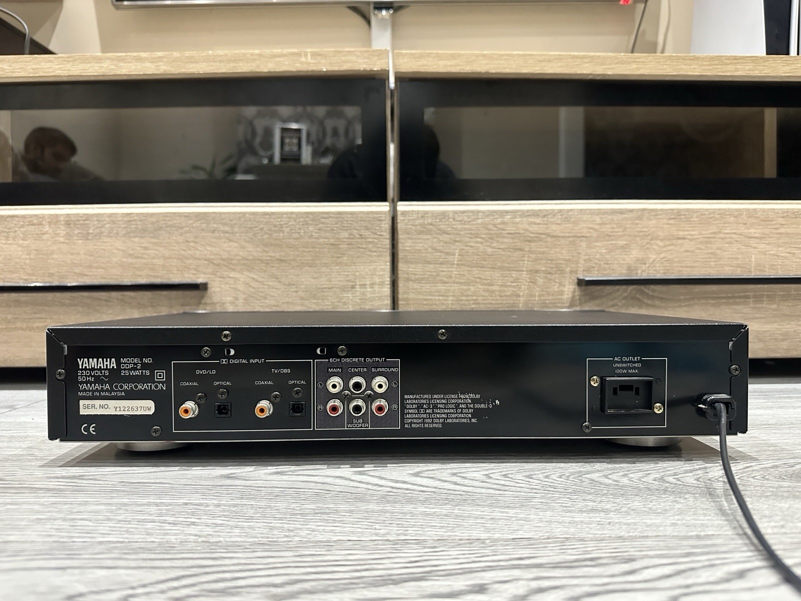 Yamaha DDP-2 Natural Sound Digital Processor Hifi Separates