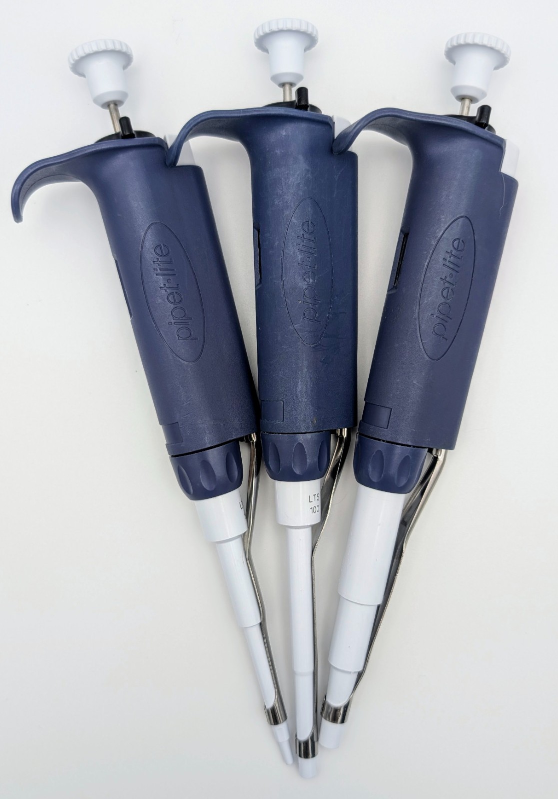 Rainin LTS Pipette Set |  10uL, 100uL, and 1000uL | Cleaned Calibrated Refurbed