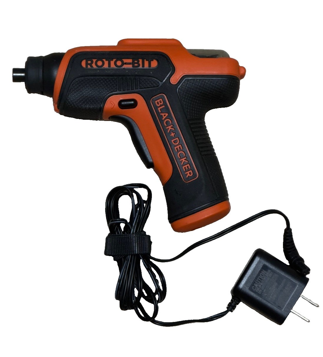 Black+Decker 4V Max Cordless Screwdriver Roto Bit w/ Bit Storage 6 Bits BDCS50C