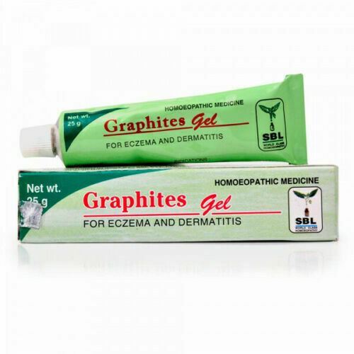 SBL Graphites Gel 25g Relieves Eczema Dry Skin Rashes Keloids Palms (Pack of 3)
