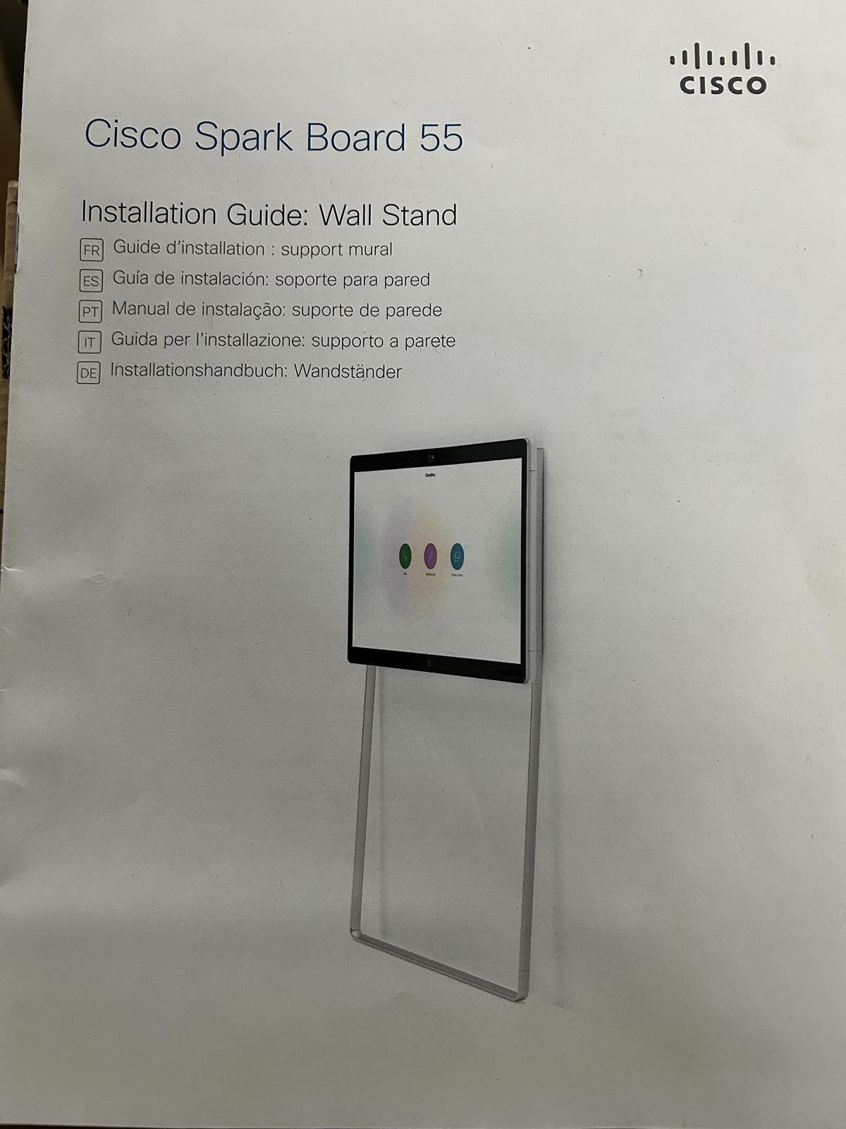 Cisco Spark Board 55 Wall Mount Stand ONLY – NOB | Genuine Cisco Mounting Kit