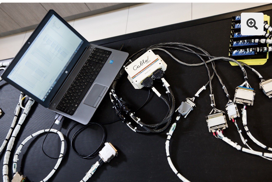 Bullet Ent Cable Pro CP1 computer controlled continuity testing.