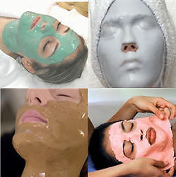 Spa Salon Alginate Facial Mask Peel Off Gel 24K Gold Collagen Hyaluronic Powder