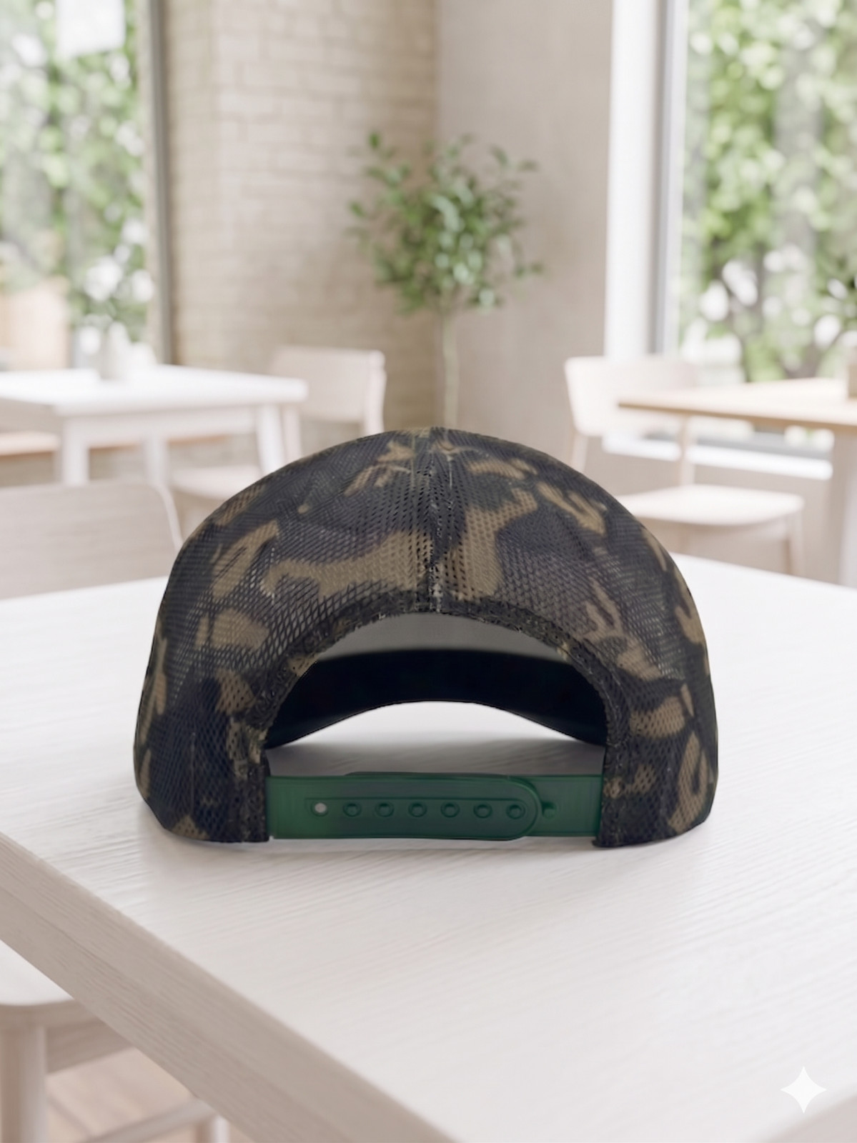 Walmart Embroidered Camo Trucker Hat 9FORTY Mesh Adjustable Cap