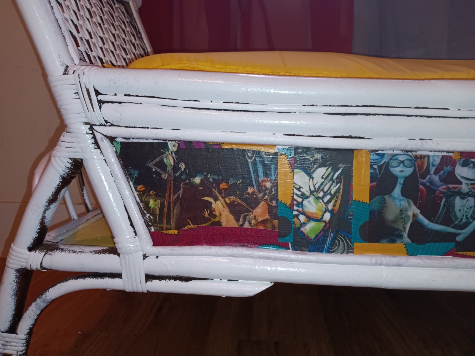 Custom Made Bench: The Nightmare Before Christmas
