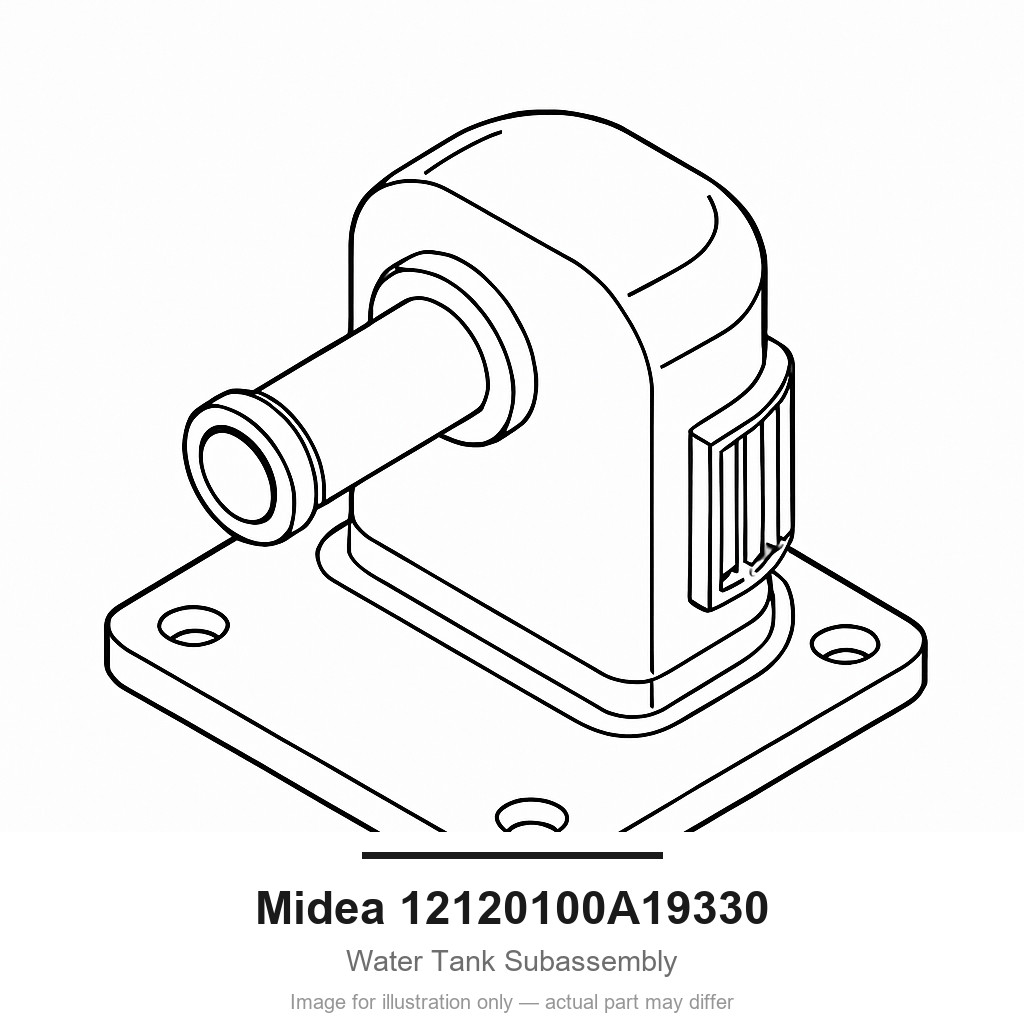 Midea 12120100A19330 Water Tank Subassembly