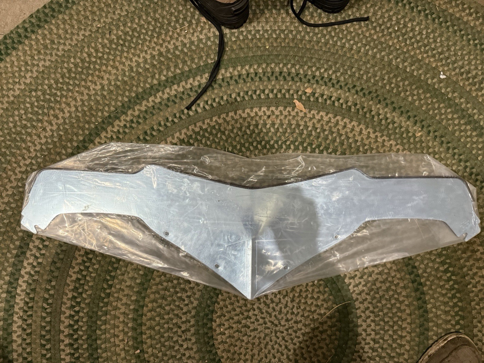 Polaris Fusion Chrome OEM Windshield Low Chrome 2875104