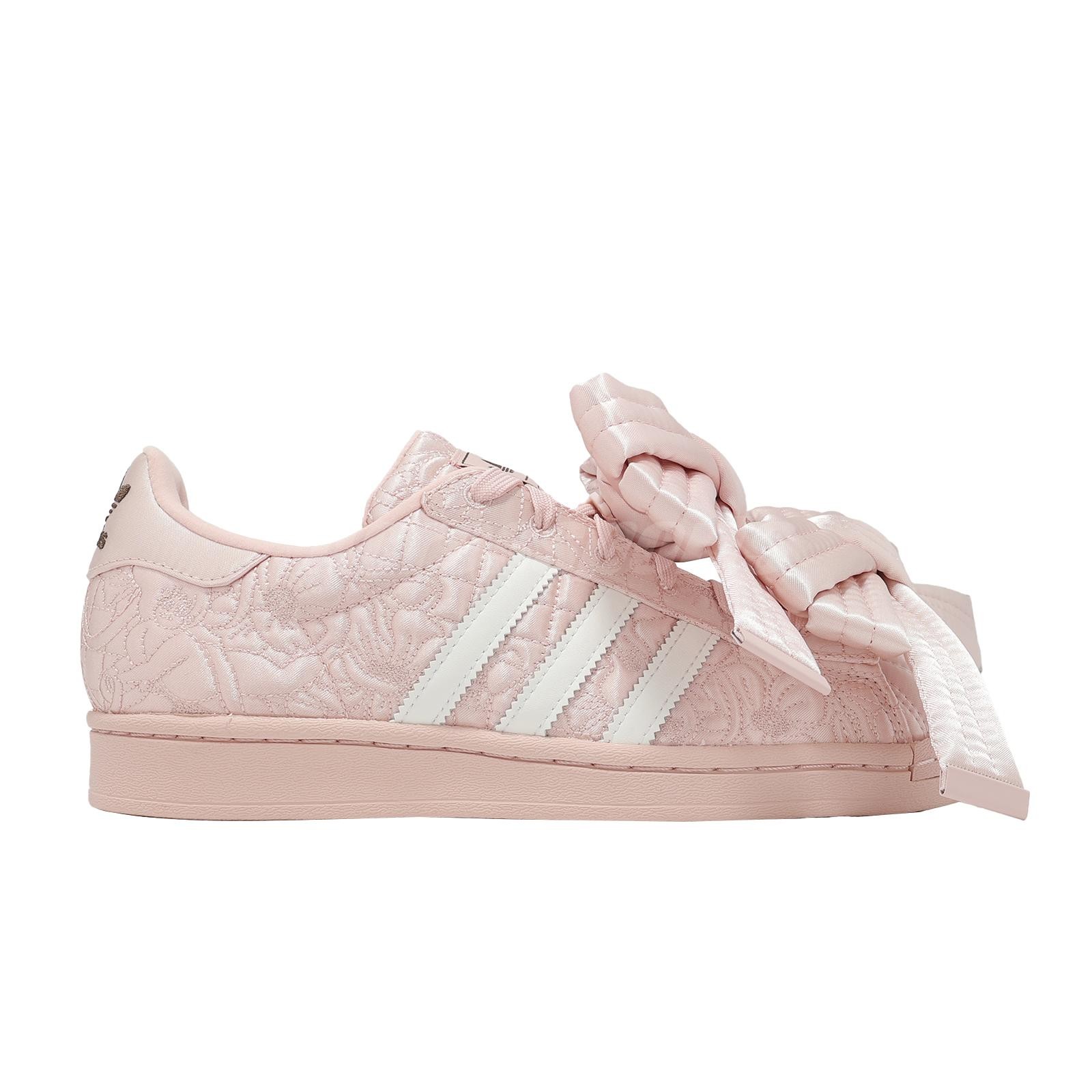 adidas Originals x Caroline Hu Superstar W Sandy Pink Core White Women JQ8737