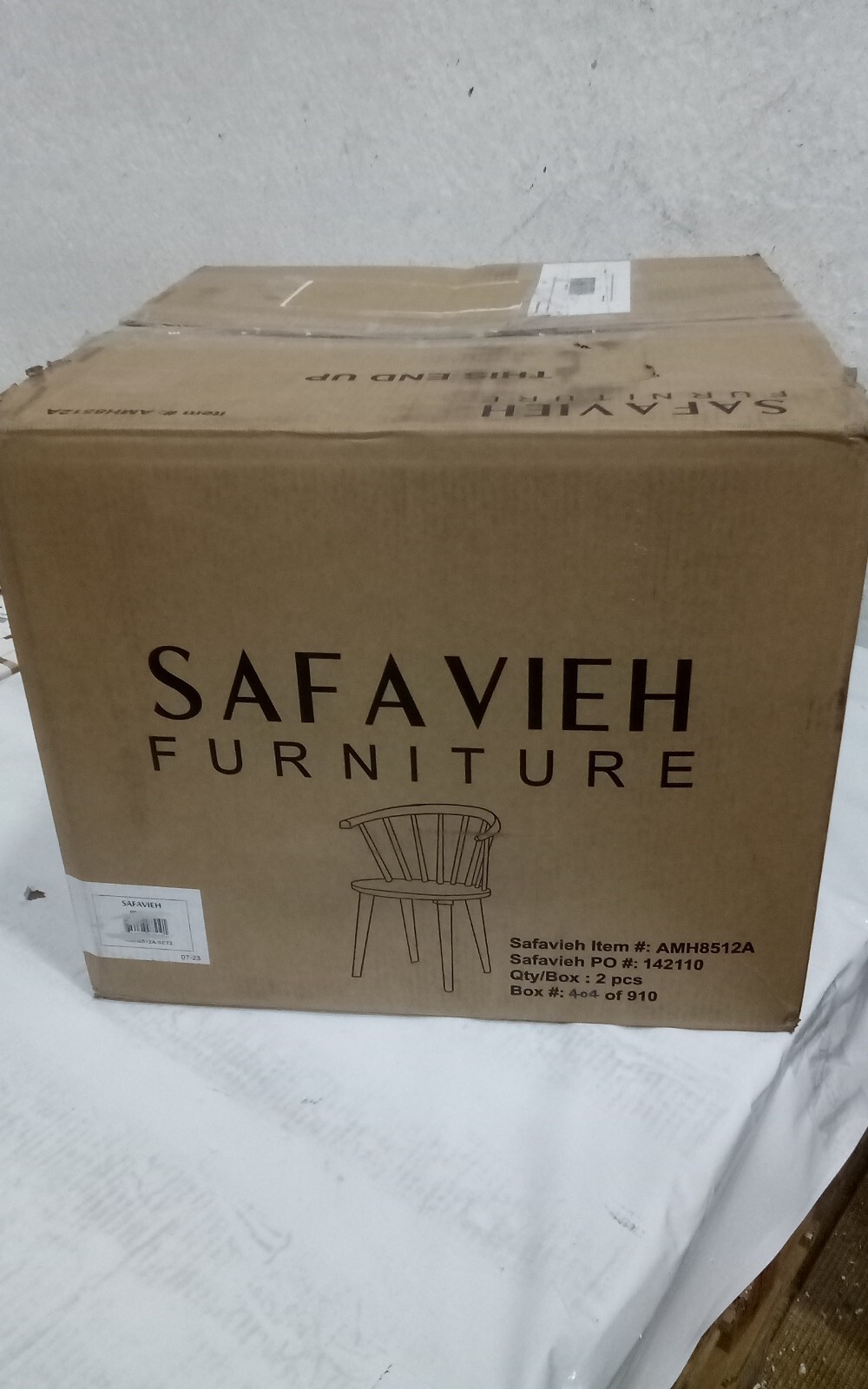 Safavieh BLANCHARD SIDE CHAIR, Reduced Price 2172726199 AMH8512A