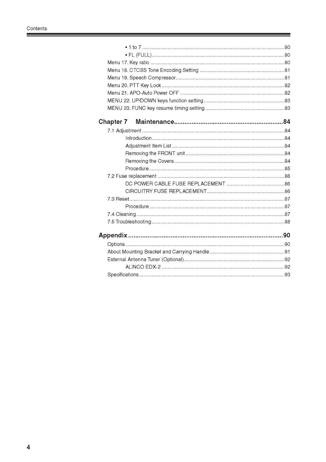 Alinco DX-SR8 Transceiver Instruction Manual Operating Guide Coil Bound