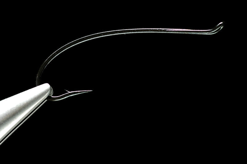 ALEC JACKSON'S BLACK SPEY FLY TYING HOOKS 2051. SALMON, STEELHEAD. 10 COUNT