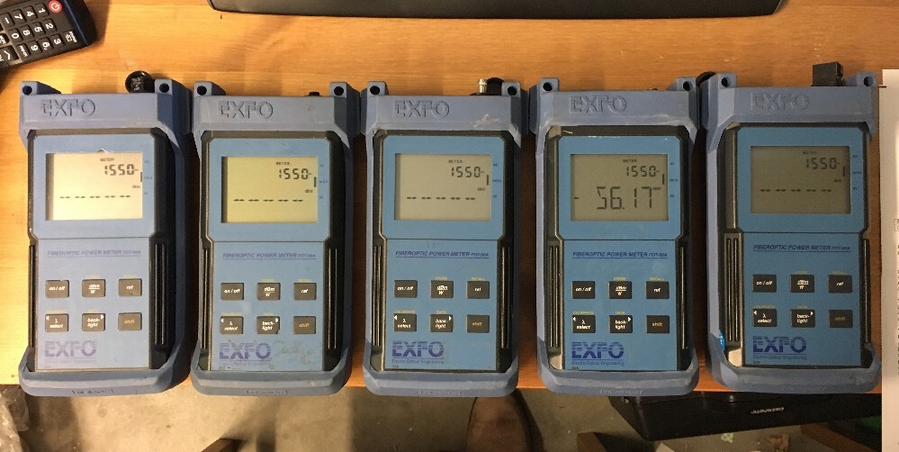 EXFO FOT-90A Optical Power Meter W-FOA