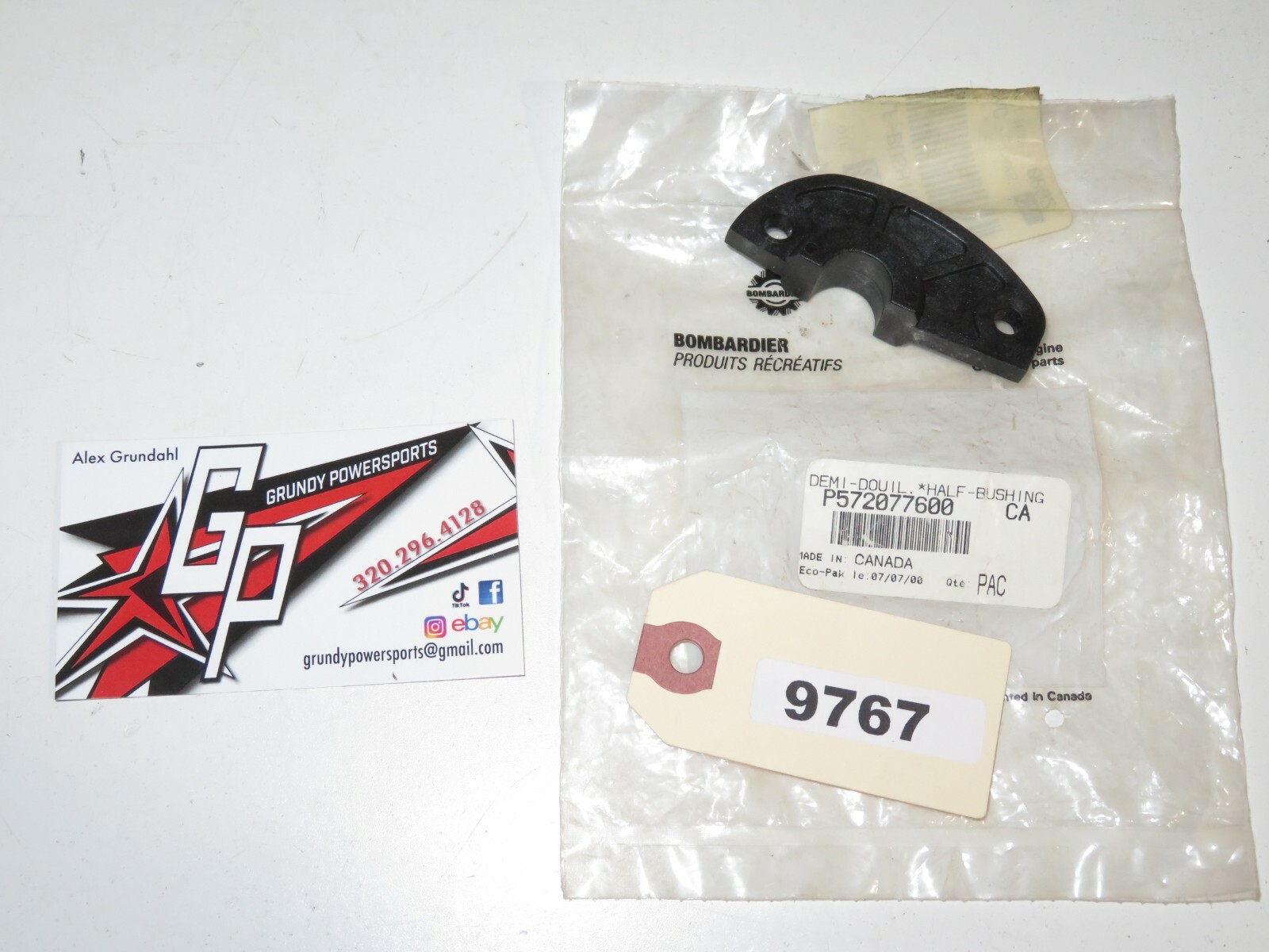 Ski-Doo - New OEM Half Bushing Qty 1	- 572077600 / 5720776002