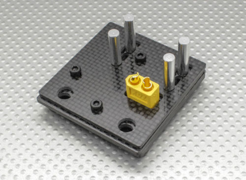 Mr. Grippy Carbon Fiber Soldering Jig XT60/ Deans T-Plug bullet hxt for RC plane