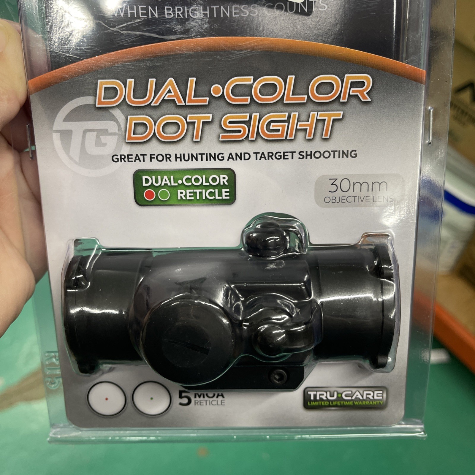TruGlo TG8030DB Dual Color Green/Red 5 MOA Dot Sight