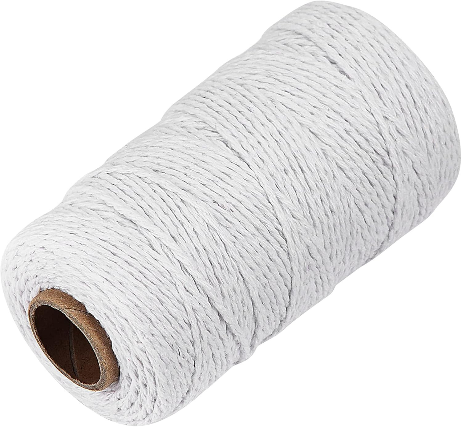 White Cotton Butchers Twine String -  328 Feet 2MM Bakers Twine for Crafts, Kitc