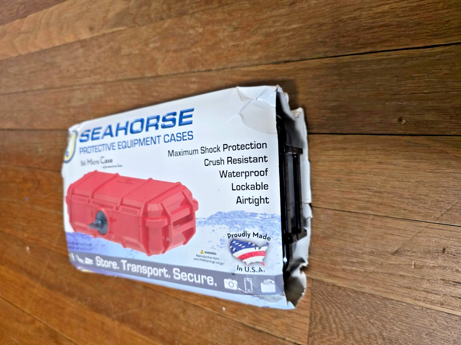 SEAHORSE Ammo Micro Case Black, 56B100BK