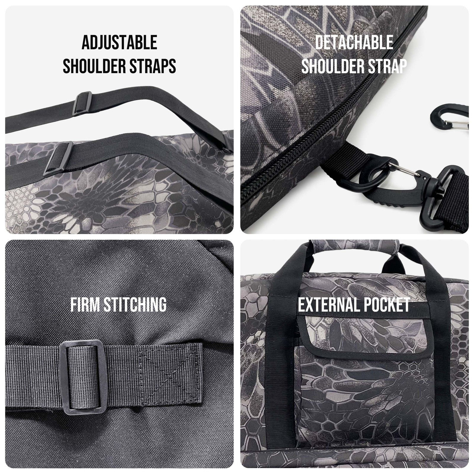 Compound Bow Case Multi-Functional Tactical Bow Bag Quick-Reload Design Porta...