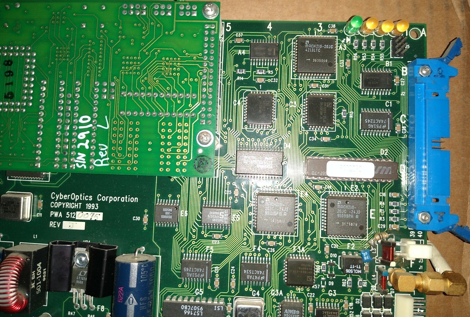 CyberOptics Laser Control Board PWA 5120075 Rev. J