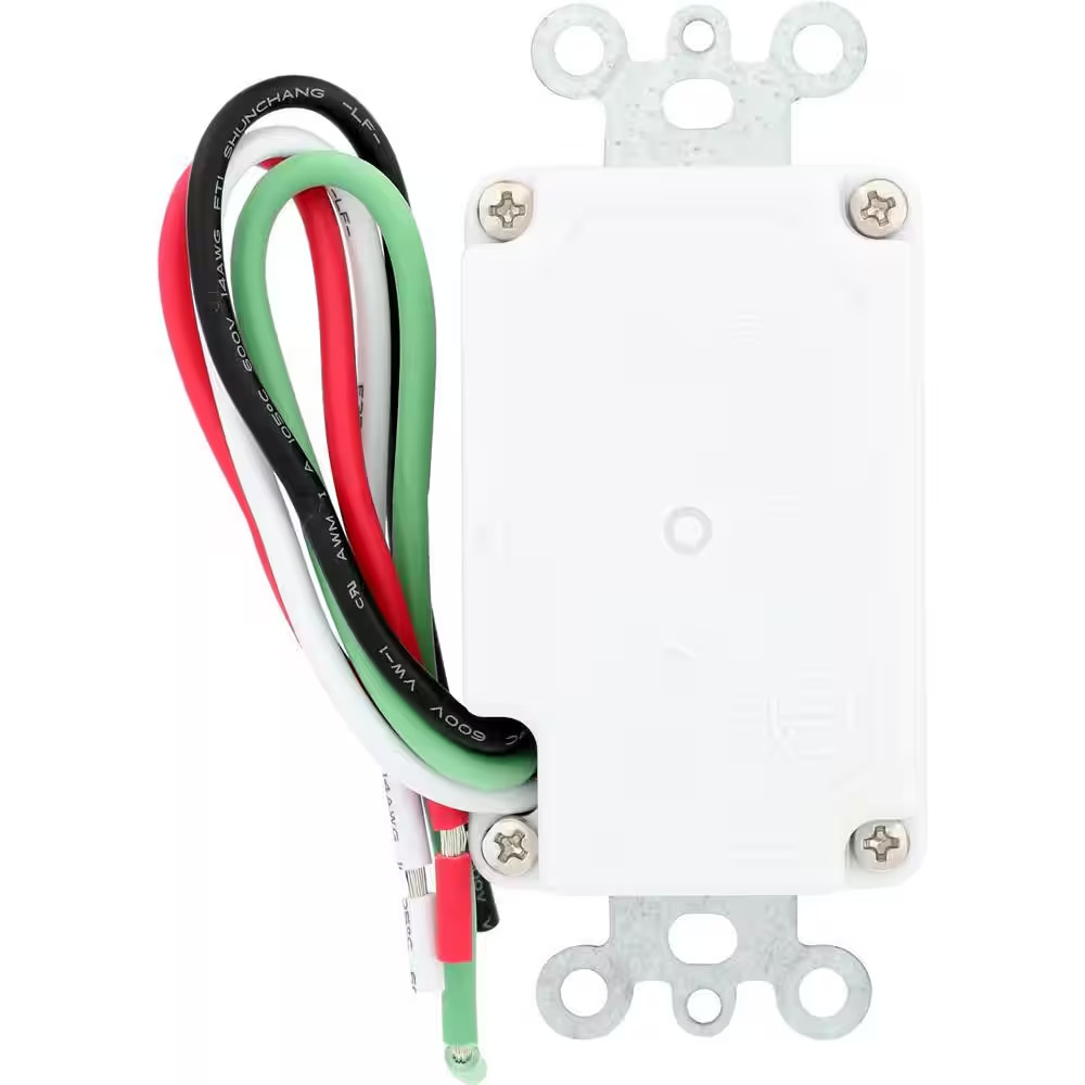 Electric 60 Min In-Wall Countdown Timer - White