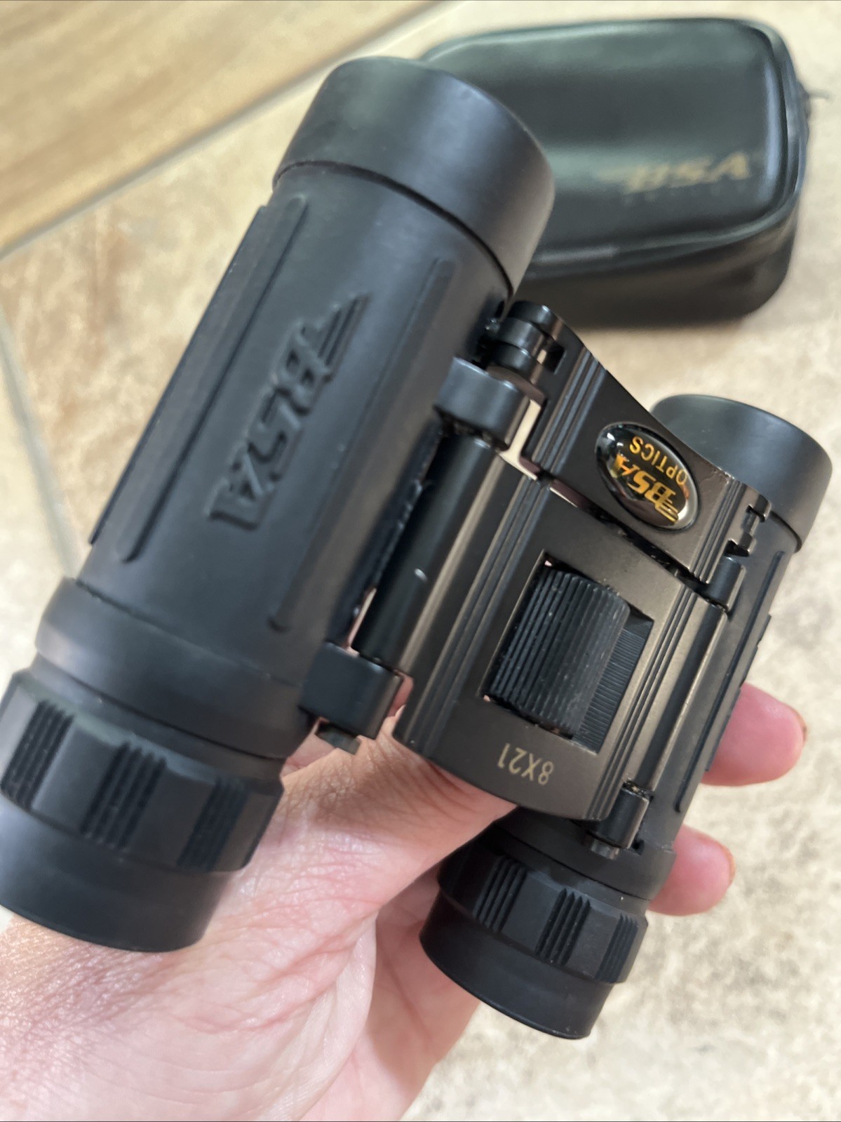 BSA Optics Compact Binoculars W/ Case 8x21mm