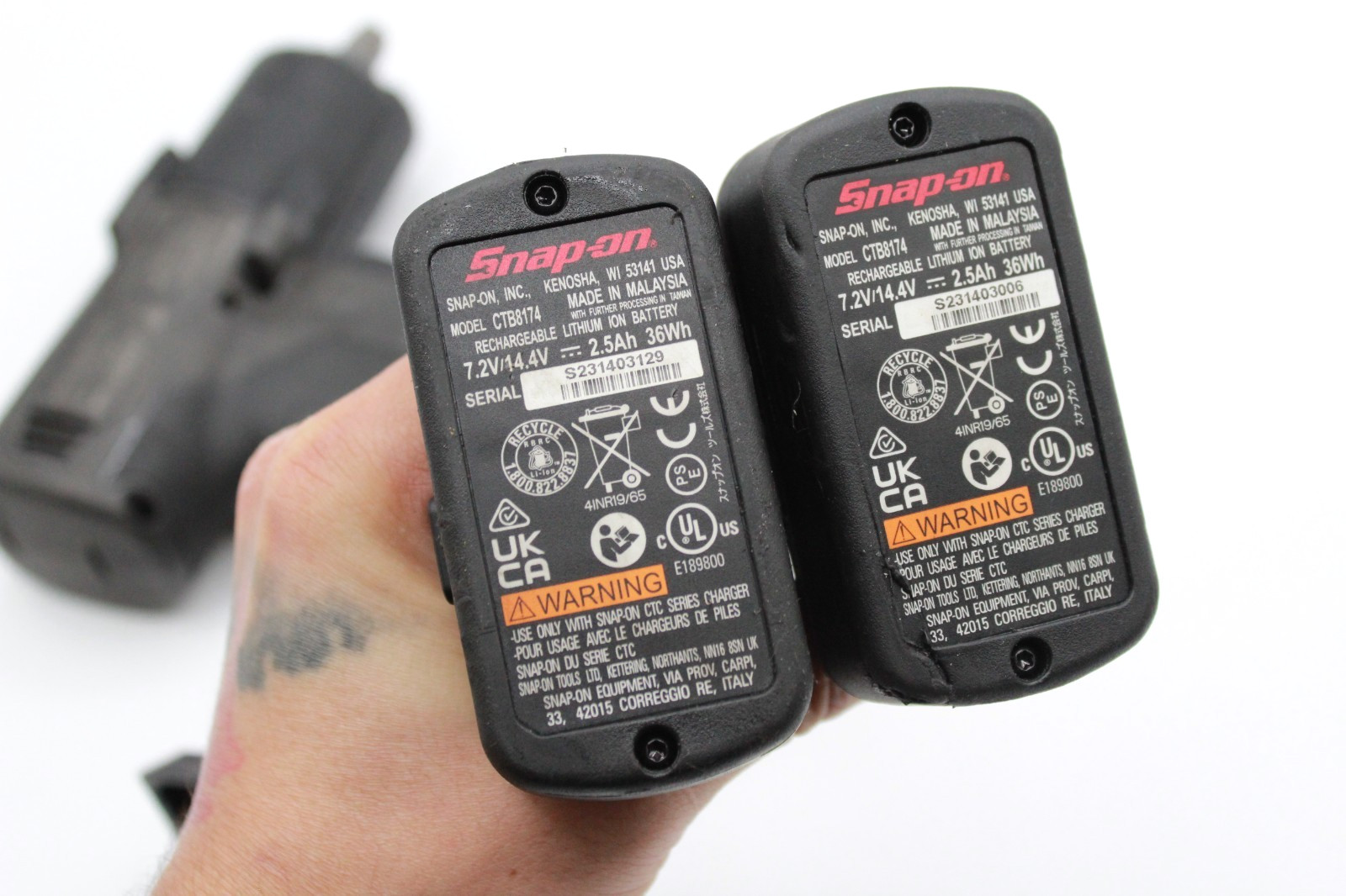 Snap-on CT861GM 3/8" Impact Wrench Kit