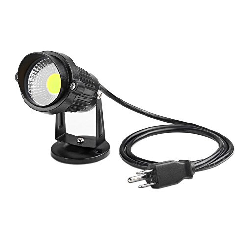 LemonBest LED Landscape Up Down Light 5W White LED Decorative Spotlight Lamp