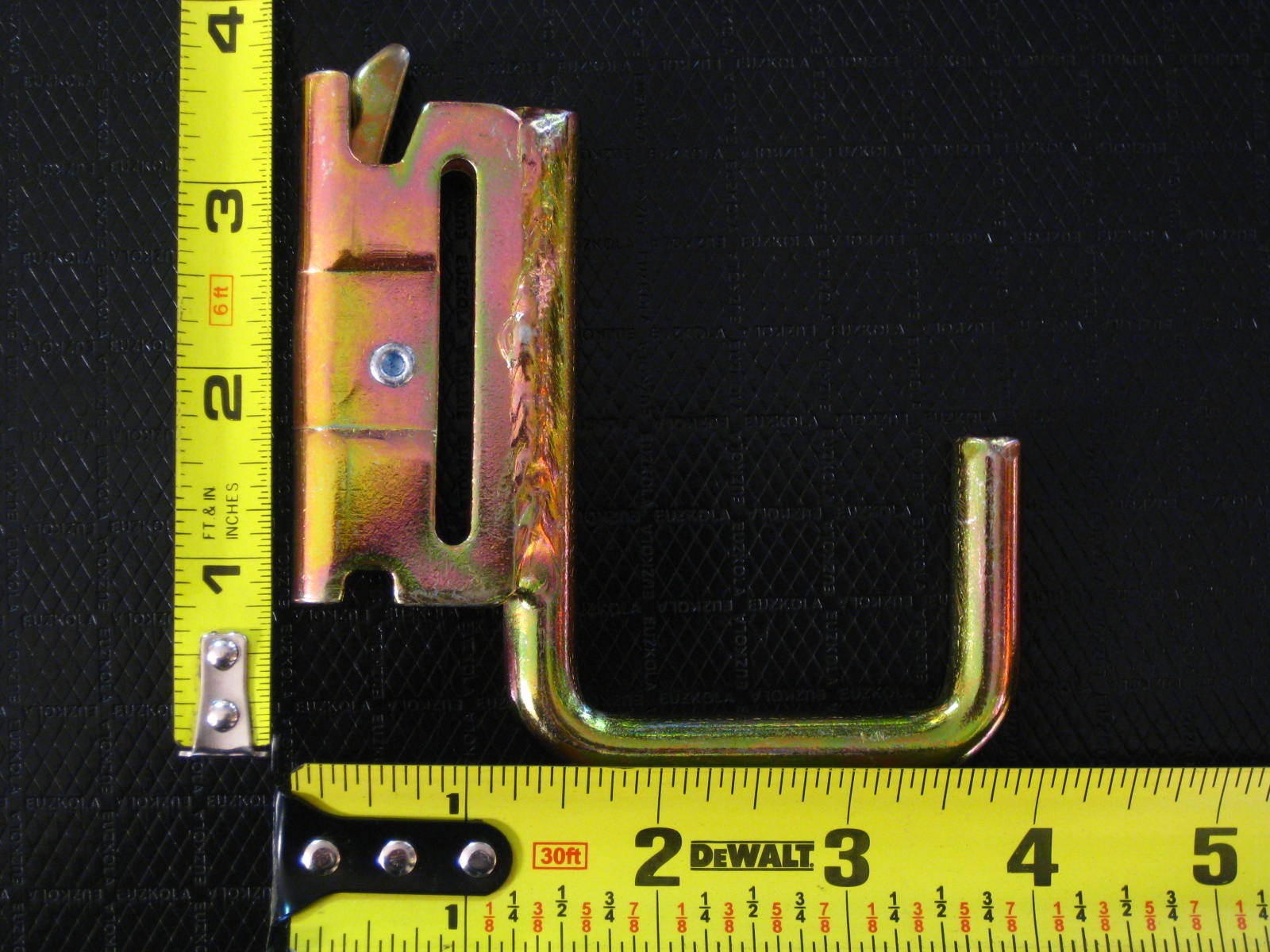 2 E Track Square J Hooks Enclosed Trailer Cargo Van Motorcycle Helmet Tool Rack