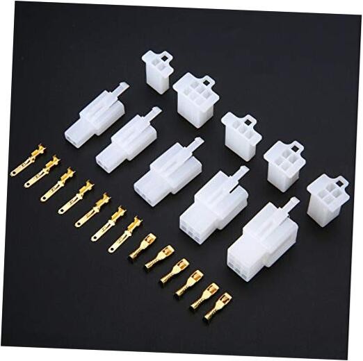 580Pcs 2.8mm 2/3/4/6/9 Pin Motorcycle Electrical Male Female Wire Cable 580pcs