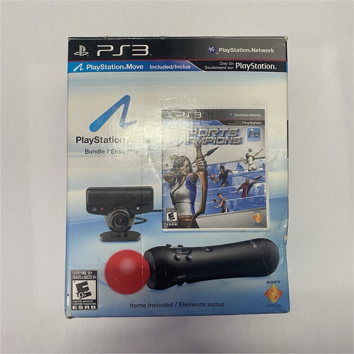 Sony PlayStation Move Motion Controller + Eye Camera Sports Champions