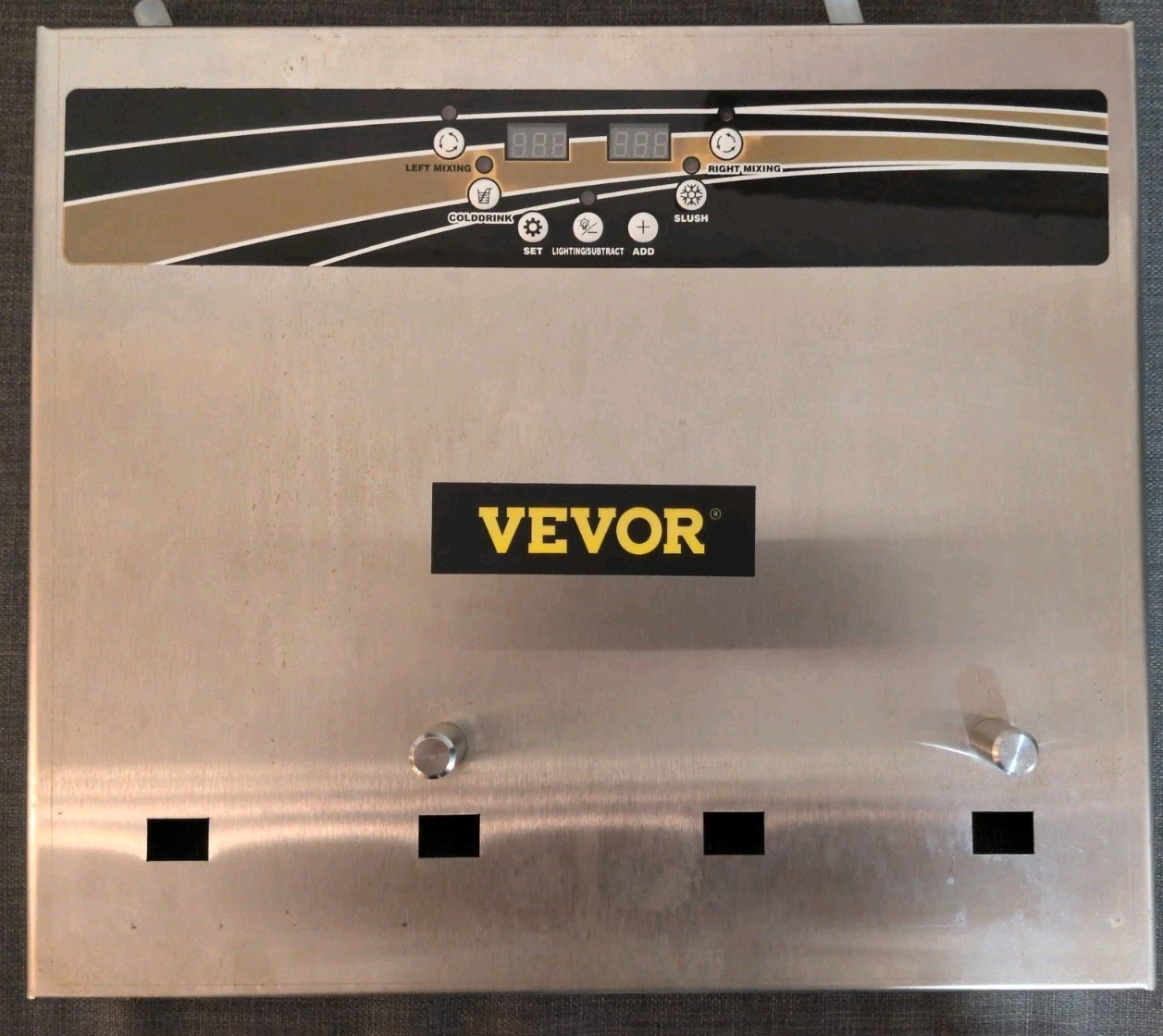 VEVOR Slush Machine X-300 Front Panel Cover with Display Control Board PCB