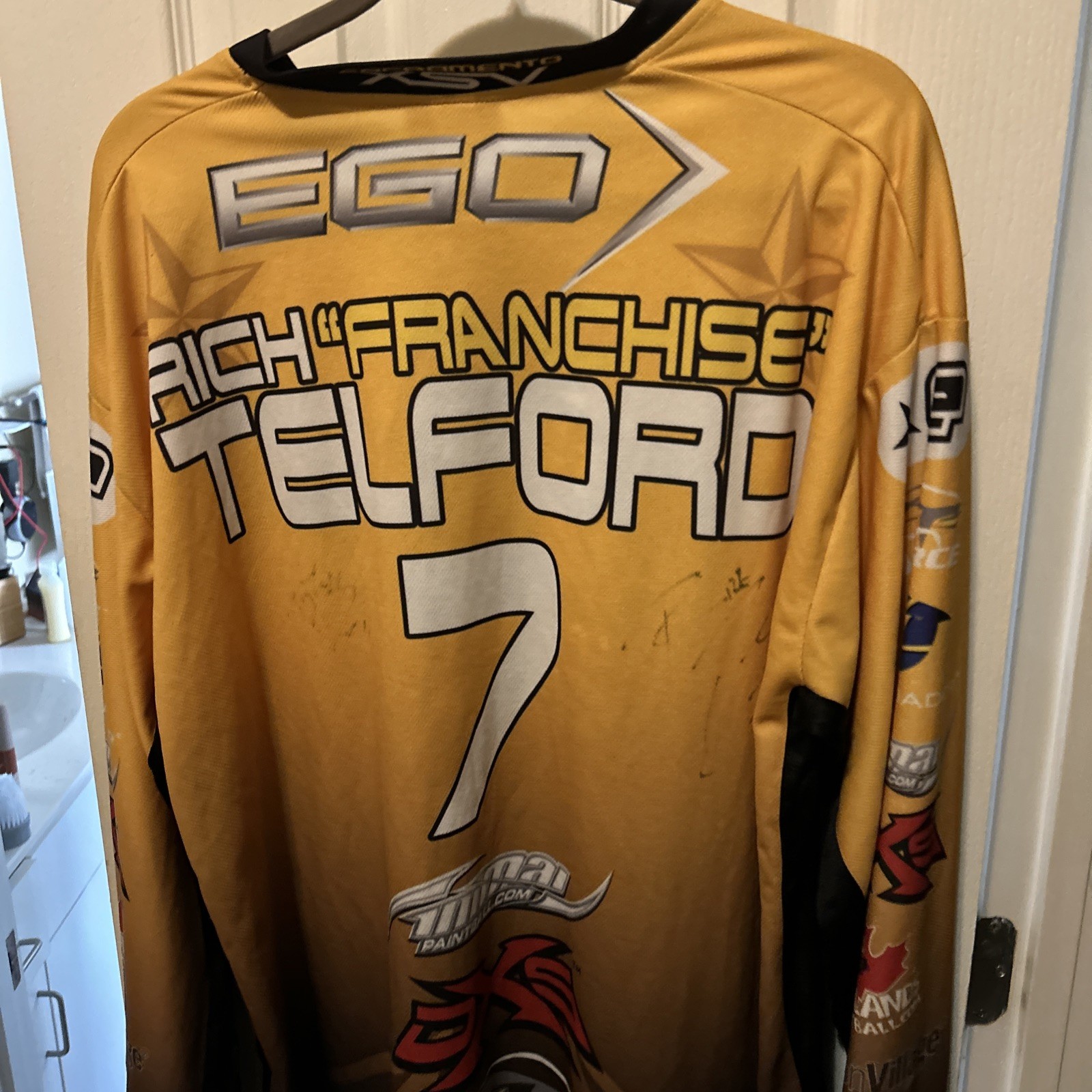 Vintage XSV Paintball Jersey - XXL - dynasty infamous heat jt hk Aftershock