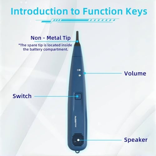 Pro3000 Tone Generator and Probe Kit, Toner blue