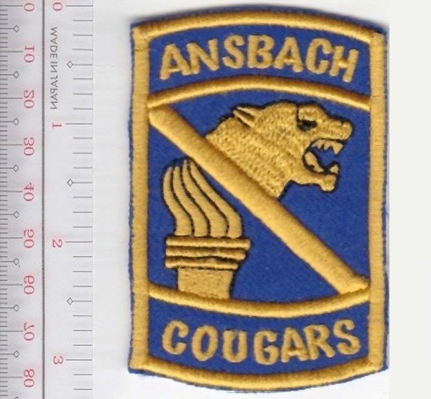 ROTC Germany Ansbach High School US Army Junior Reserve Officer NO TARIFF