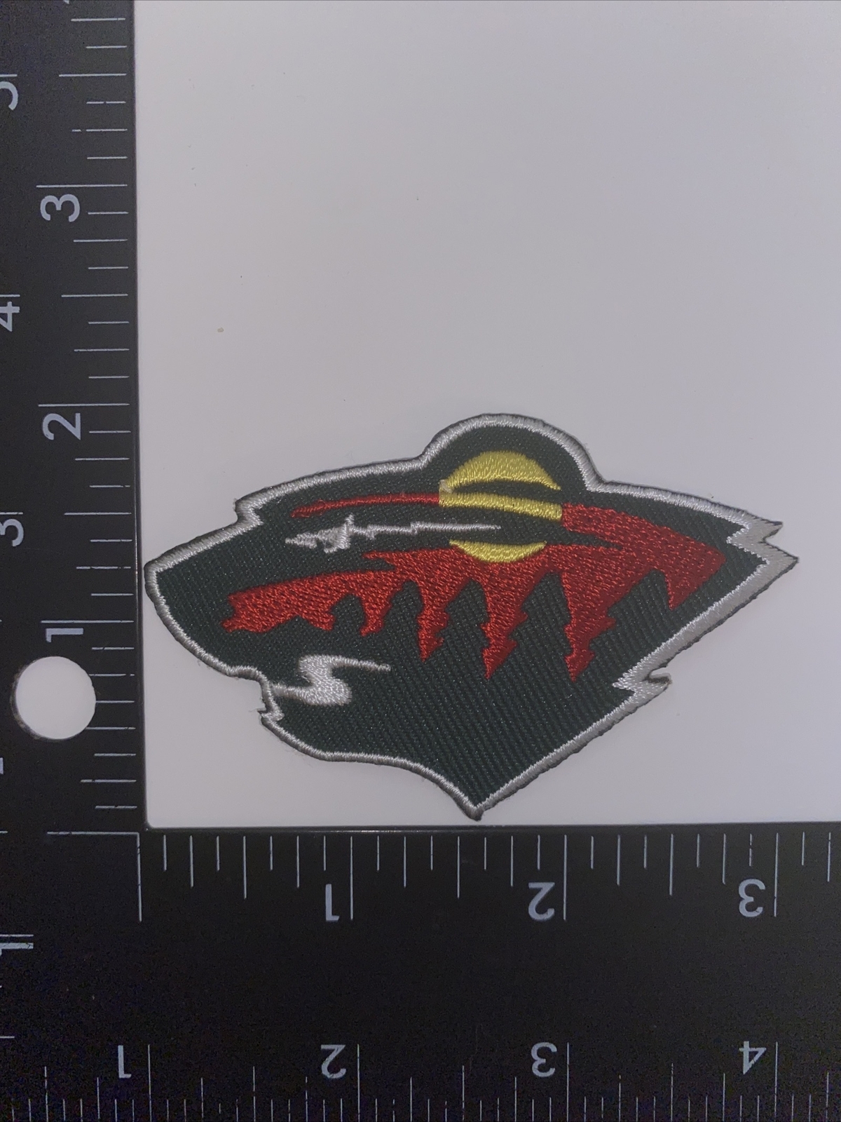 Minnesota wild iron on patch