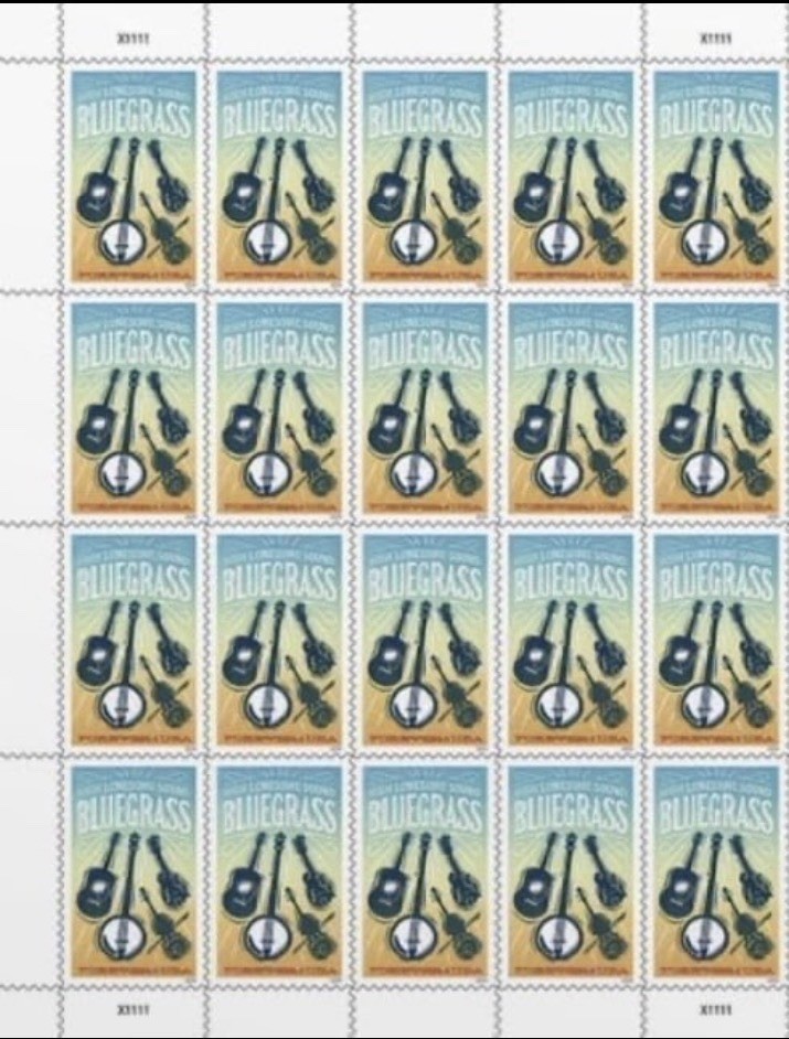 LONESOME SOUND BLUEGRASS 1st Class Stamps   20/sheet