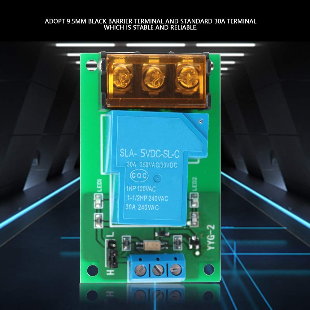 Relay Module One Way, High/Low Level Trigger 5V Relay Module, Optocoupler Iso...