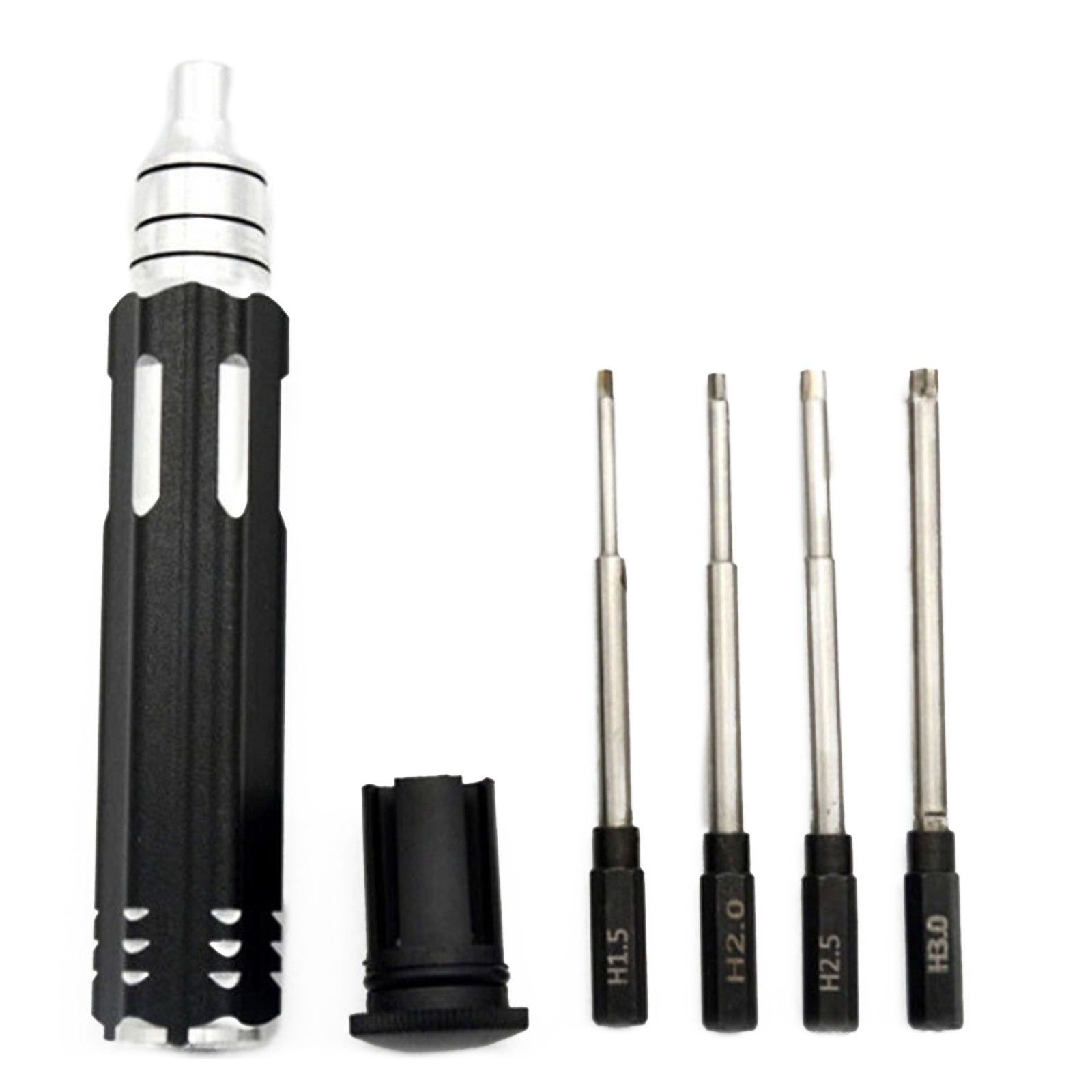 Alloy Steel Screwdriver Handle With 1.5/2.0/2.5/3.0mm Hex Screwdriver Driver Bit