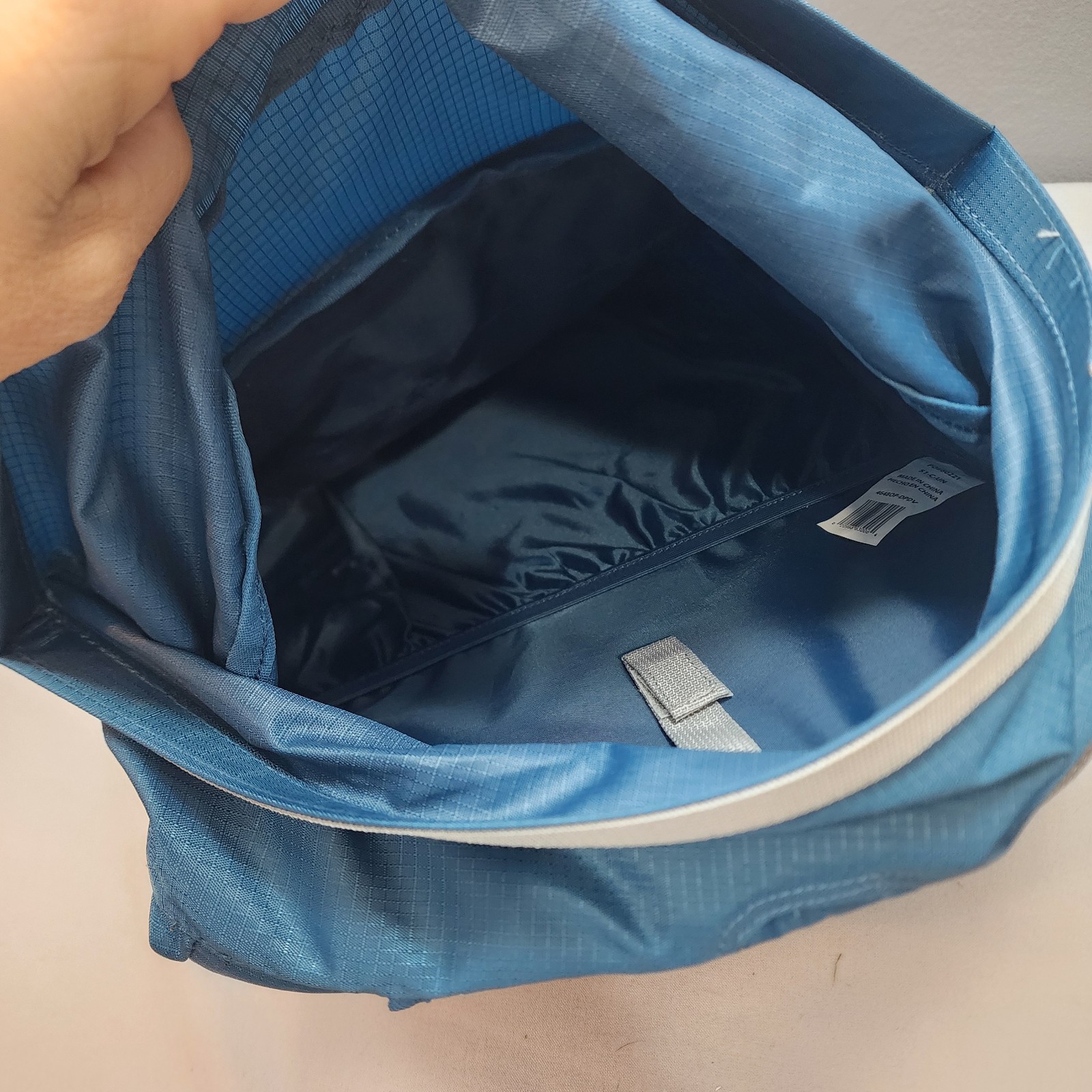 Outdoor Products Teal Waterproof Inside and Outside Pockets Backpack