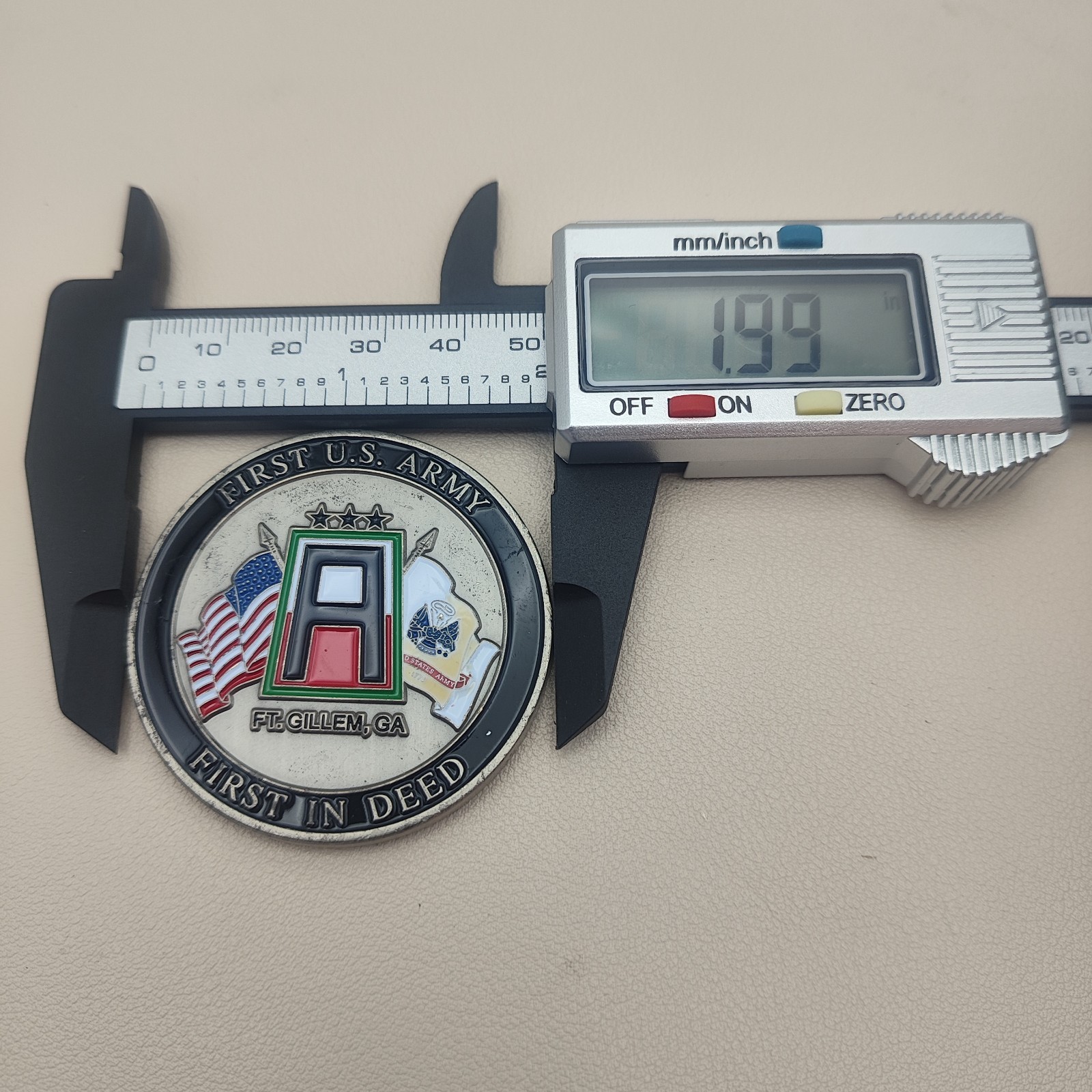 FT.Gillem,GA First US Army Challenge Coin