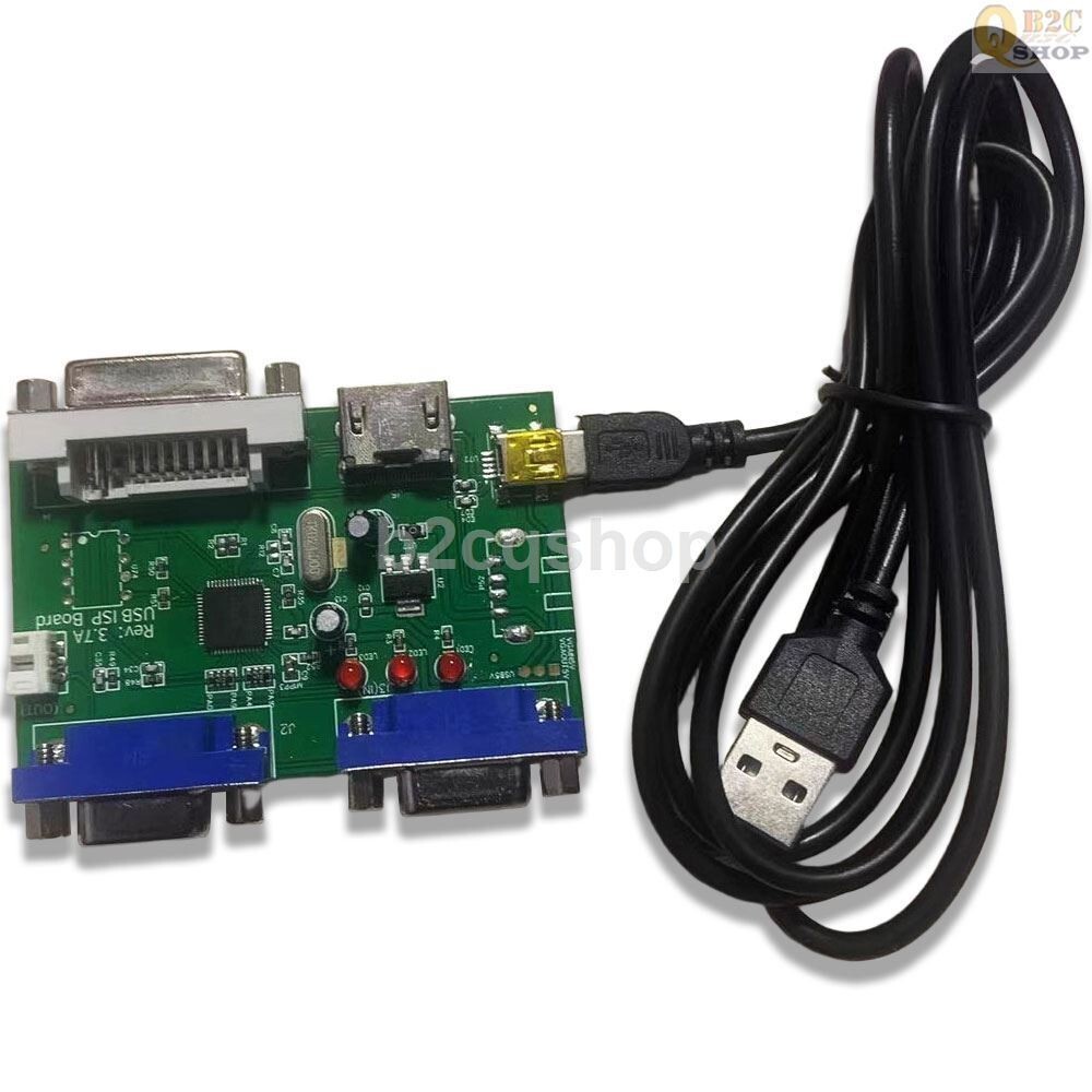 USB Programmer Firmware Burner Debugging Board for RTD2556 RTD2270 RTD2281