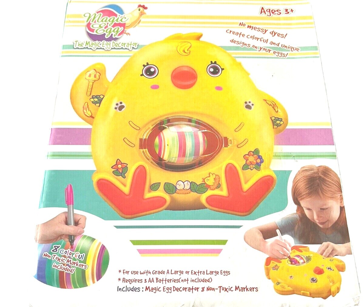 Magic Egg - The Magic Egg Decorator (Chicken), Ages 3+