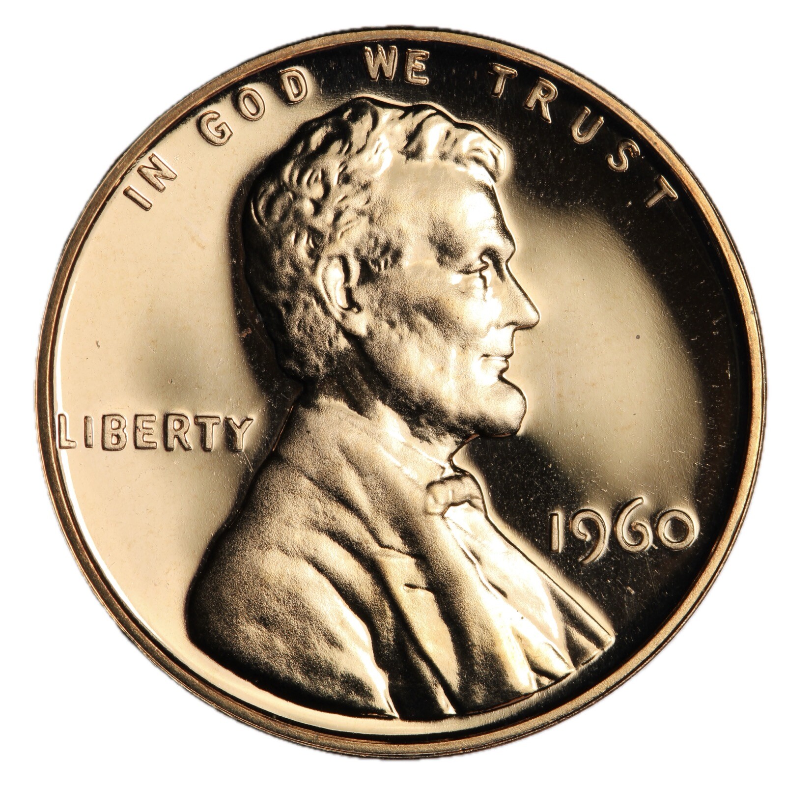 GEM PROOF ULTRA RD 1960 Large Date Lincoln Memorial Cent Penny ULTRA NICE COIN!