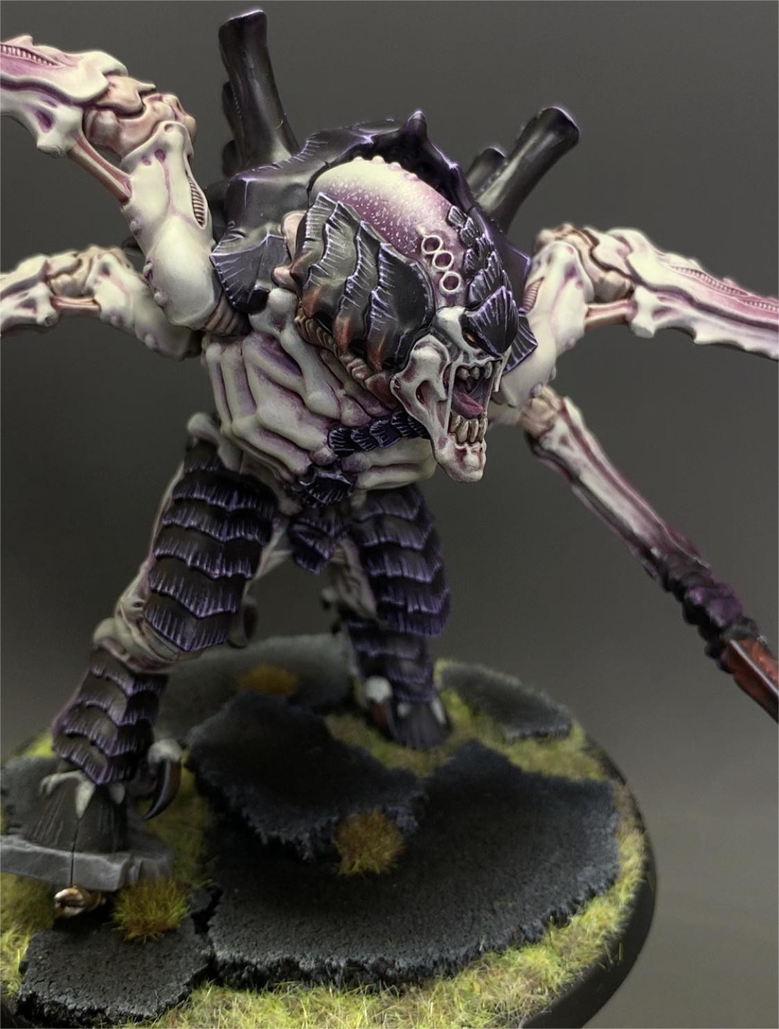 Warhammer 40k Tyranids Screamer killer Pro Painted Tabletop Miniature Commission