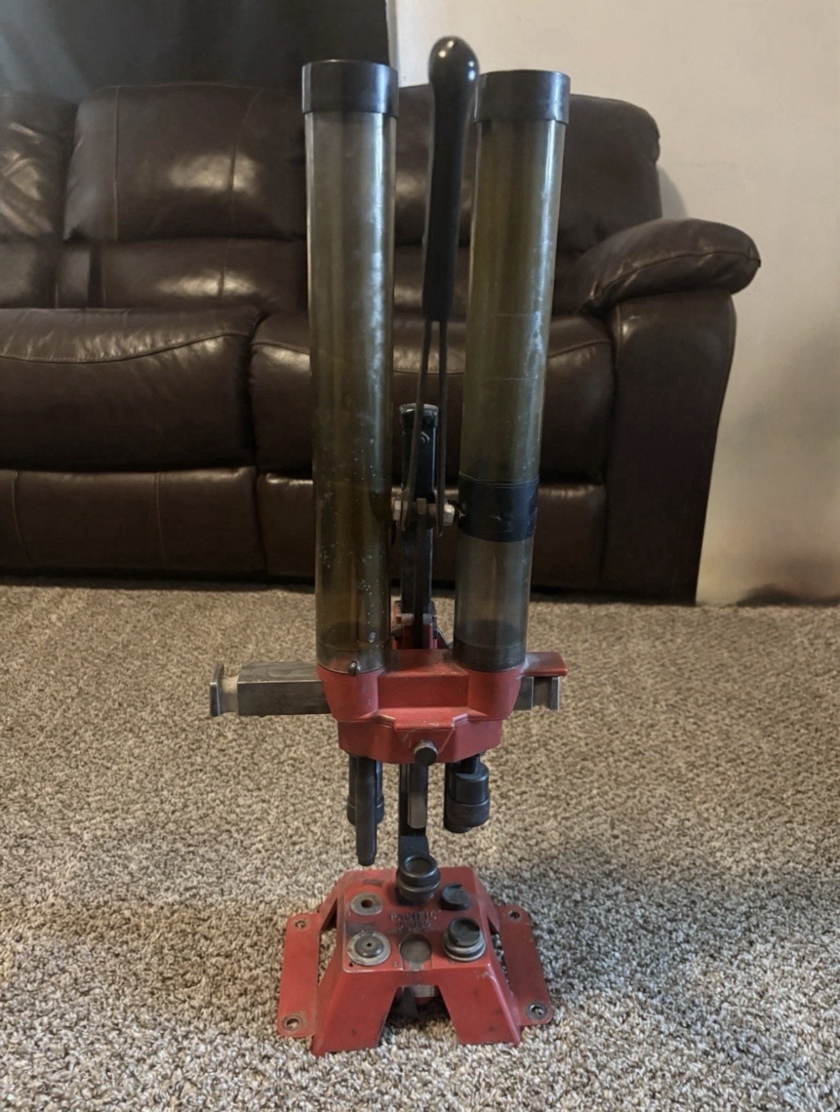 Pacific DL-155 12 gauge Reloading Press And Shot/powder Bushings bundle.!