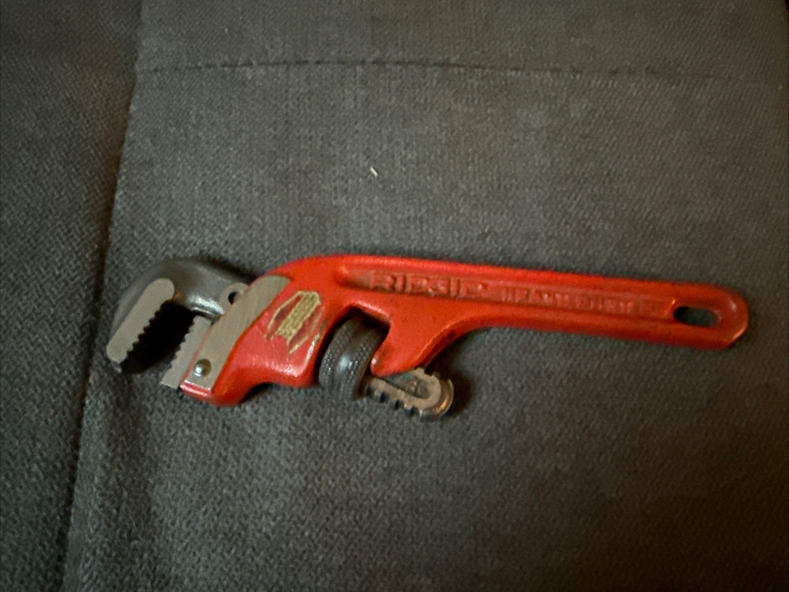 RIDGID 6” Offset Pipe Wrench Heavy Duty Model E6 Made In USA