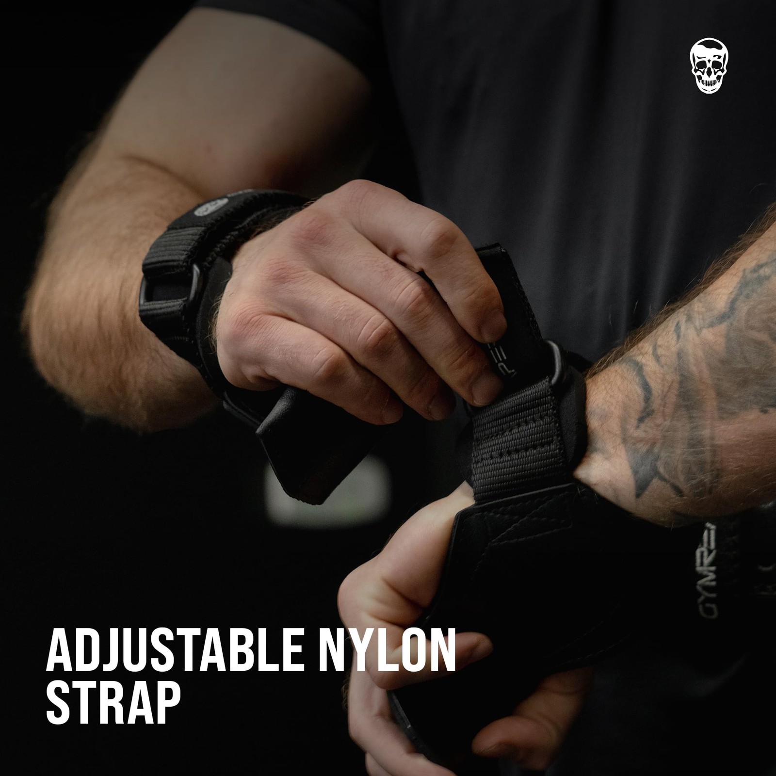 Weight Lifting Grips (Pair) for Heavy Powerlifting, Deadlifts, Rows, Pull Ups...