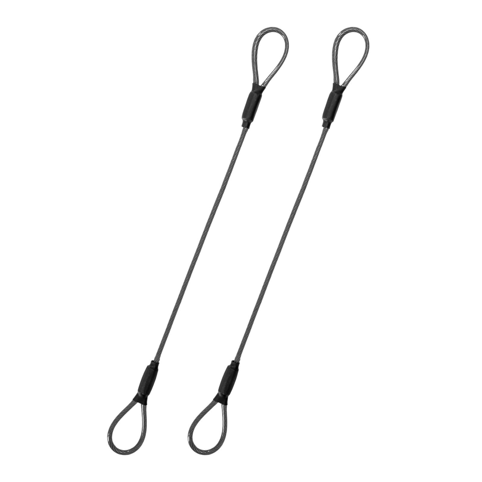 3.3mm Steel Wire Rope Outdoor Travel Security Cable Lock,Braided Steel Coated...