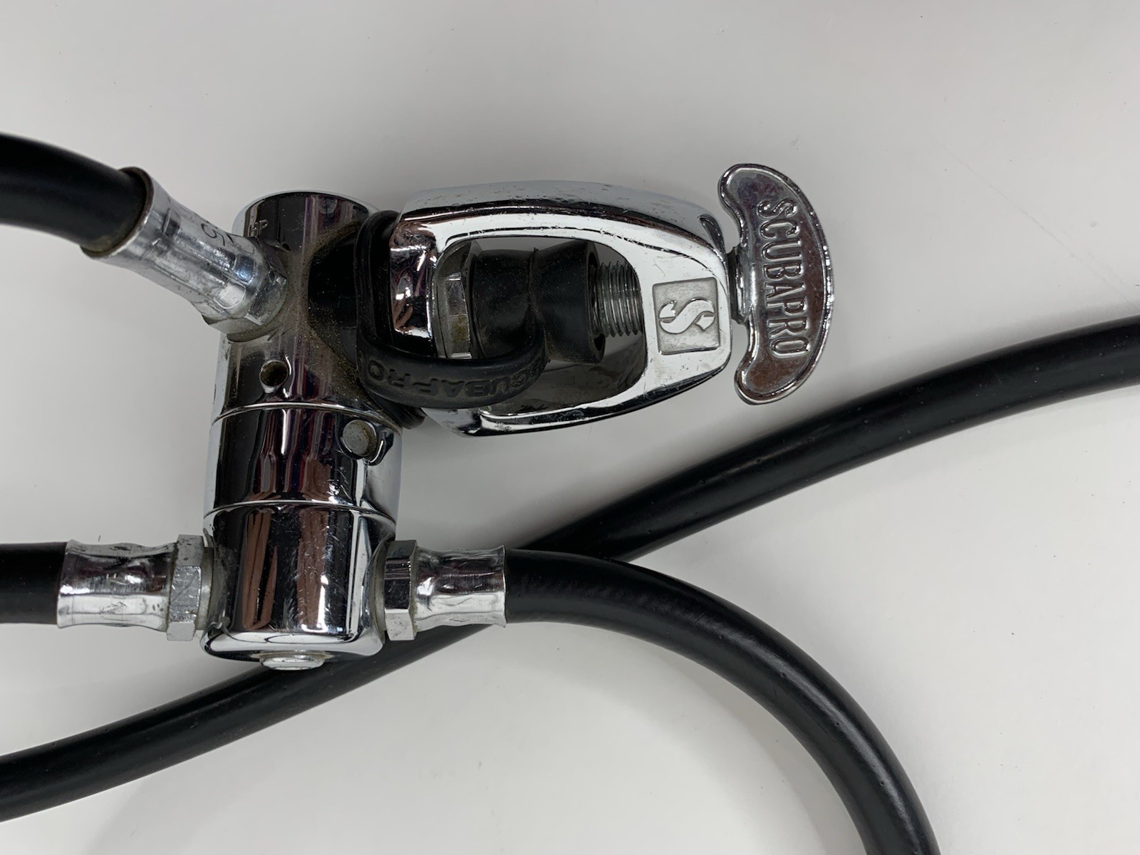 Scuba PRO Regulator TEKNA Console Gauge Module + TEKNA Dive Knife Built-In